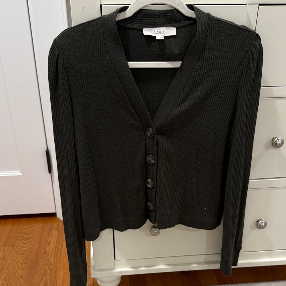 LOFT Button-Up Cardigan